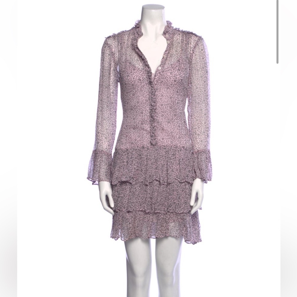 Zadig & Voltaire Printed Mini Dress XS-S